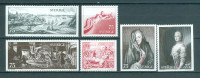 Švedska 1972 umetnost 18. stoletja serija MNH**