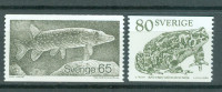 Švedska 1979 fauna ribe žabe serija MNH**