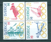 Švedska 1991 šport olimpijada I serija MNH**