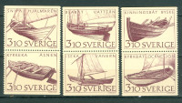 Švedska 1988 ladje serija MNH**