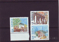 ŠVEDSKA - CEPT POŠTNE ZGRADBE - MI. 1589/91** - (msmk)