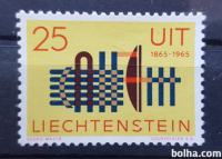 I.T.U. stoletje - Liechtenstein 1965 - Mi 458 - čista znamka (Rafl01)