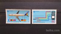 transport - Nemčija 1988 - Mi 1367/1368 - serija, čiste (Rafl01)