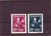 TURČIJA - 250 LET B. FRANKLIN - MI. 1534/5** - (msmk)