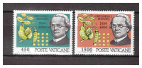 VATIKAN 1984 GREGORIO MENDEL OSEBNOSTI ** Mi 844/845 ** serija (16)
