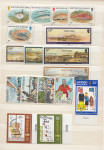 VB - Guernsey - zbirka čistih znamk, vse serije kompletne