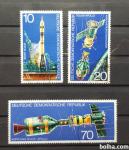 vesoljski poleti - DDR 1975 - Mi 2083/2085 -serija, žigosane (Rafl01)