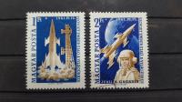 vesoljski poleti - Madžarska 1961 - Mi 1753/1754 - žigosane (Rafl01)