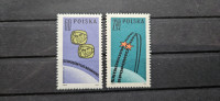 vesoljski poleti - Poljska 1962 - Mi 1350/1351 -serija, čiste (Rafl01)