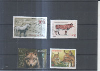 ŽIVALI - Avstrija, lot nežigosanih . Katalog 3,50€ - (msmk)