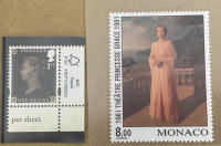 ZNAMKA Grace Kelly, Penny Black