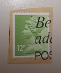 Znamka - Velika Britanija, 12P