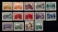 Znamke Avstrija 1929 serija pokrajine
