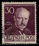 Znamke Berlin West 1952 - Max Planck MiNr: 99