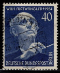 Znamke Berlin West 1955 - obletnica smrti Wilhelma Furtwanglerja