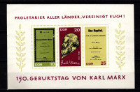 Znamke DDR 1968 - blok št. 27