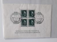 ZNAMKE DEUTSCHES REICH, HITLER, BERLIN 13.11.1937, NURNBERG 1937