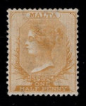 Znamke Malta 1863 kraljica Viktorija