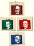 Znamke Nemčija (Deutsche ) 1968 - serija obletnica smrti K. Adenauerja