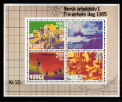 Znamke Nizozemska 1985 - blok št. 5