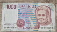 1000 italijanskih lir