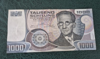 1000 schilling 1983 Avstrija