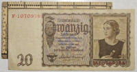 20 Reichsmark, Nemčija, 1939