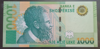 ALBANIJA 1000 LEKE 2019 UNC
