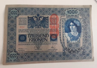 AVSTRIJA 1000 kronen 1902 XF+
