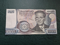 Avstrija 1000 schilling 1983 UNC