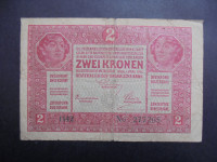 AVSTRIJA 2 KRONI 1917 brez DO