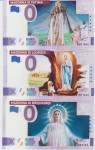 BANK. 0 EURO ČUDEŽI -PRIKAZIVANJE LURD,FATIMA, MEĐUGORJE (EVROPSKA BA