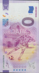 BANK. 0 EURO NOGOMET HRVAŠKA-ZADAR (EVROP. BANKA)2022.UNC