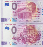 BANK.0 EURO OSEBNOSTI-JOHANN STRAUSS,W.A.MOZART (EVRO.BANKA) 2025.UNC