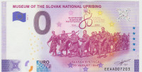 BANK. 0 EURO SLOVAŠKA -80 LET VSTAJE1944-2024(EVROPSKA BANKA) 2014.UNC