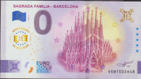 BANK. 0 EURO ŠPANIJA-BARCELONA (E.BANKA) 2025.UNC