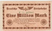 BANK.1000000 MARK P-S1011-NEM.ŽELEZ.(N.REICH NEMČIJA)1923.aUNC/UNC