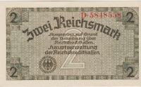BANK. 2 REICHSMARK P-R137a 7št.(NACI.REICH NEMČIJA)1940.aUNC/UNC