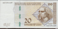 BANK. 20 MARK P83c Srbska varianta (BIH BOSNA HERCEGOVIN) 2024.XF++