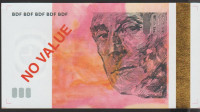 BANK.testni NO VALUE BDF "vodni tisk,nitka"(FRANCIJA)1981.aUNC/UNC