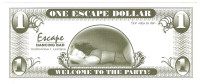 BANKOVEC 1 dollar reklamni