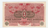 BANKOVEC  1 krona  1916   AVSTRO OGERSKA