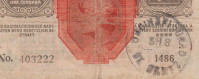 BANKOVEC 1 KRONEN SHS -OBČINSKI URAD.( SHS ) 1916.F/VF