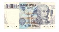 BANKOVEC 10 000 lir 1984 Italija