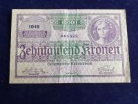 Bankovec 10.000 kron 1924