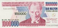 BANKOVEC 1000000 LIRASIP213a.3 (TURČIJA) 2002.UNC
