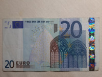 Bankovec 20 eur