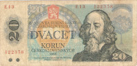 BANKOVEC  20 kron  1988  Čehoslovaška