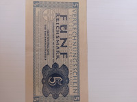 Bankovec 5 reichsmark 1944