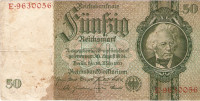 BANKOVEC  50 mark  1924(1933)  Nemčija